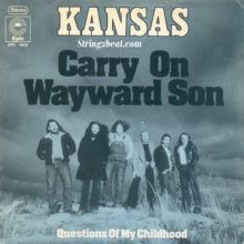 Carry on my wayward son isolated guitar