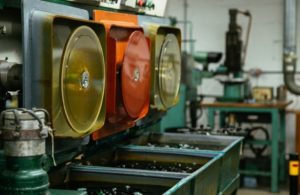 Injection moulding pressing