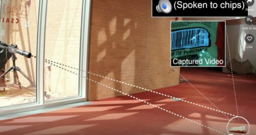 Object audio recorder