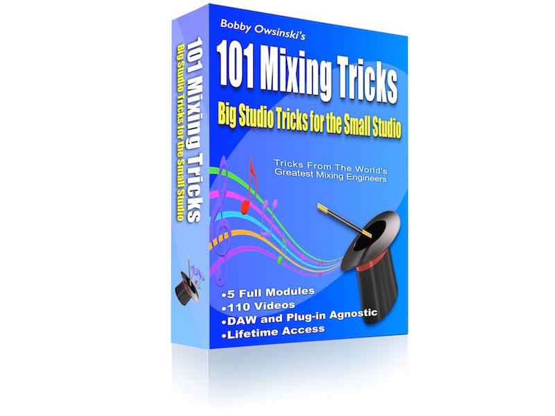 101 Mixing Tricks on Bobby Owsinski's Production Blog