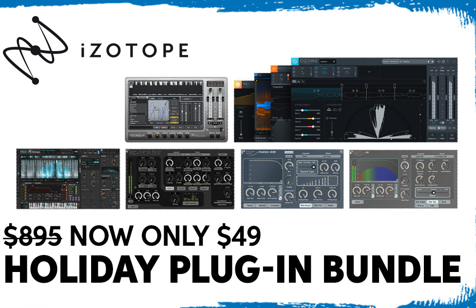 iZotope Holiday Bundle image