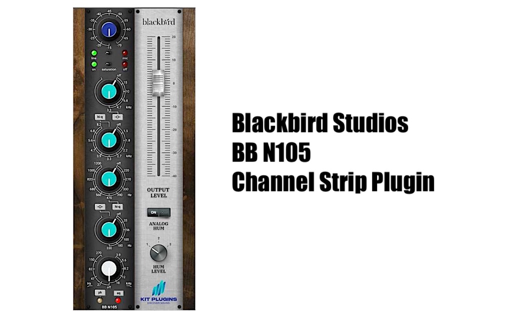 Blackbird Studios BB N105 channel strip plugin image
