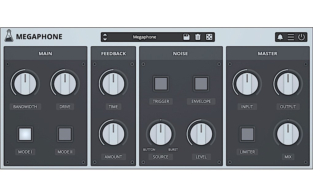 AudioThing Megaphone simulation plugin on New Music Gear Monday from Bobby Owsinski's Music Production Blog