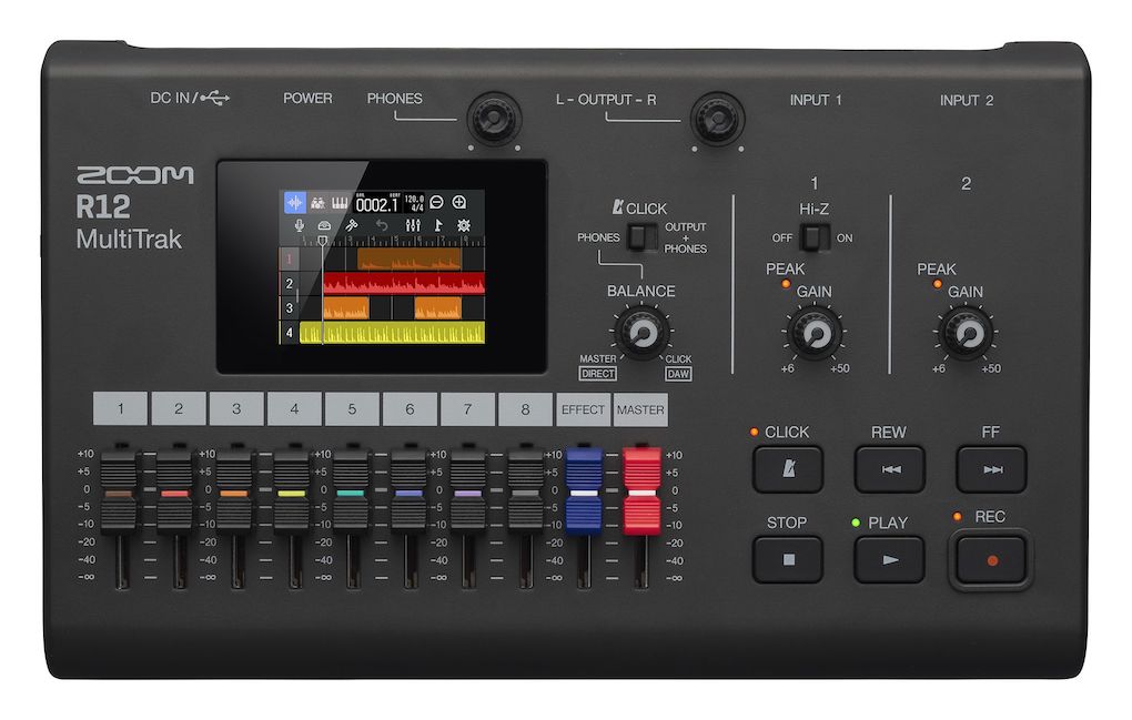 Zoom R12 multitrack digital recording on New Music Gear Monday