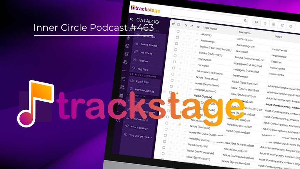 TrackStage app