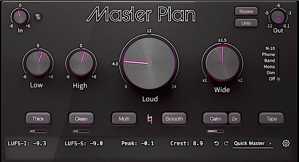 Master Plan plugin