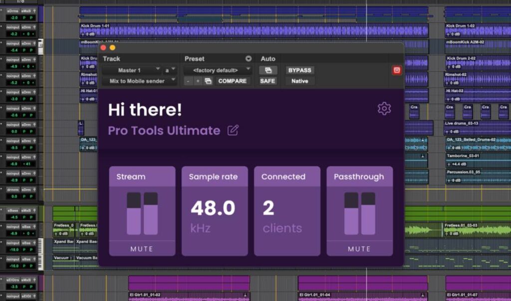 Mix To Mobile app/plugin