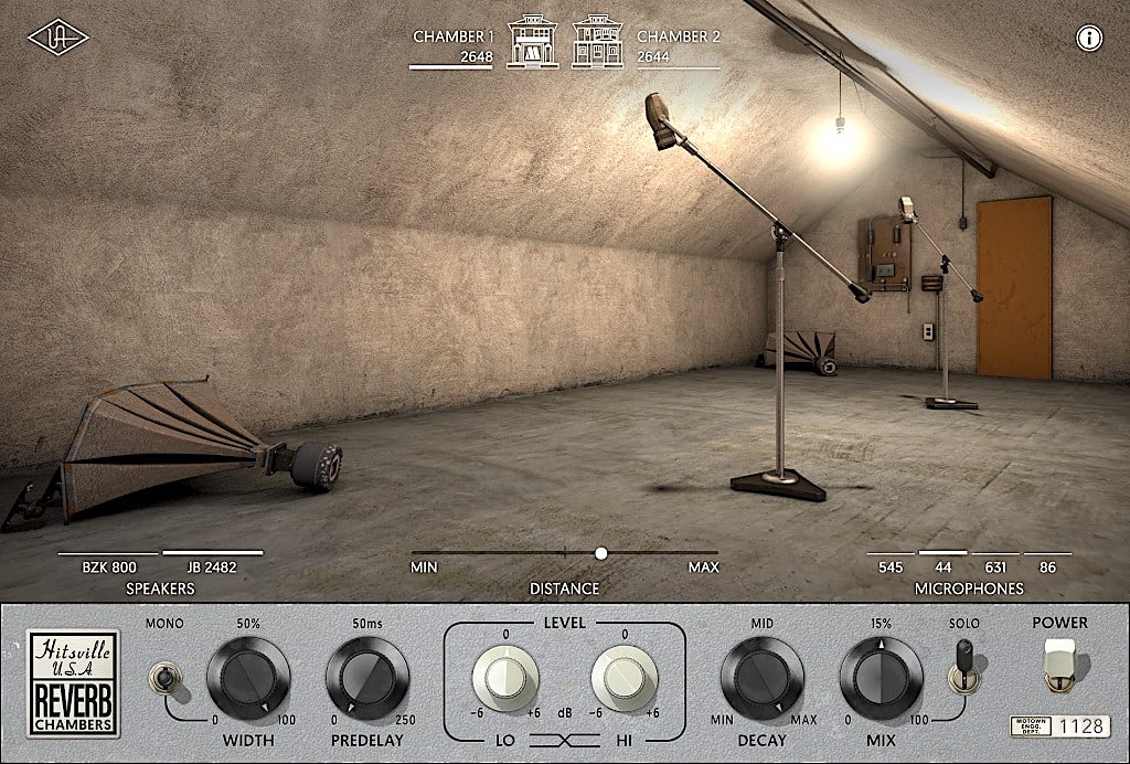 UAD Hitsville Reverb plugin