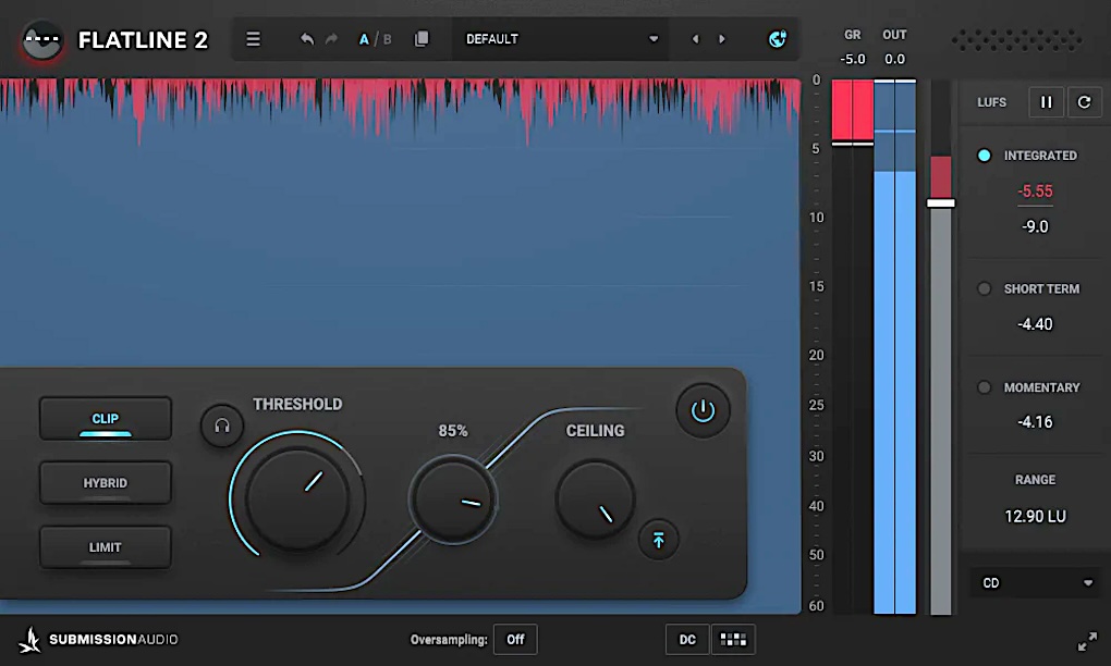 Flatline 2 mastering maximizer plugin