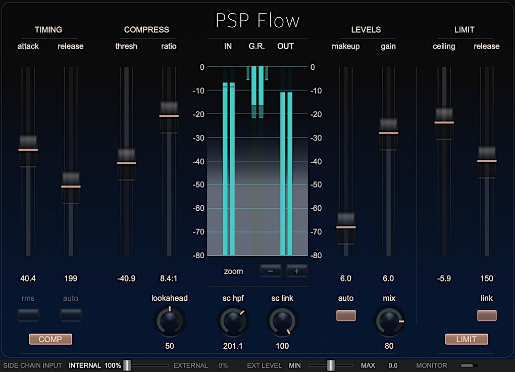 PSP Flow compressor plugin